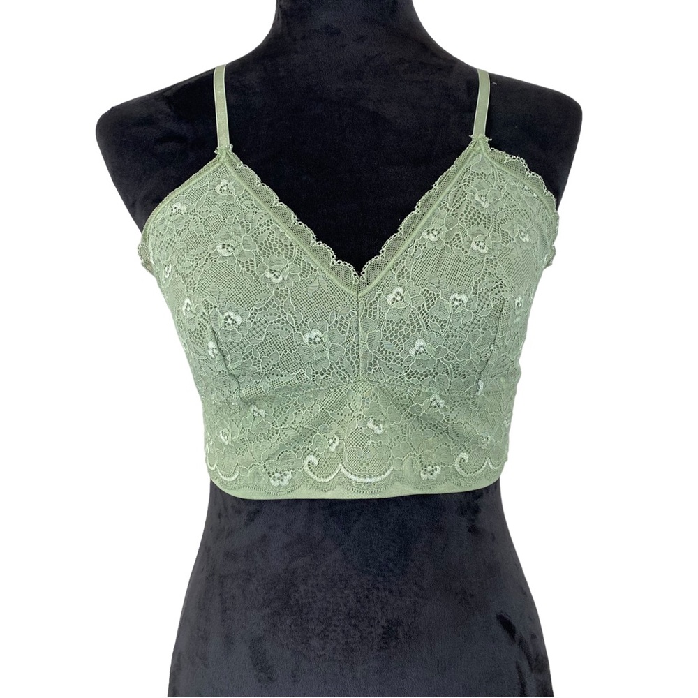 Lily of France Moss Green Bralette